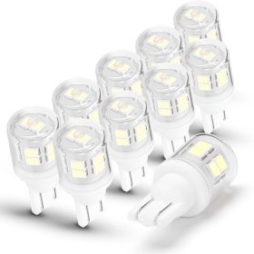 12-24V T5 T10 Wedge Base Led Bulbs, 300lm 3W Low Voltage Landscape Bulb Equivalent to 30W Halogen